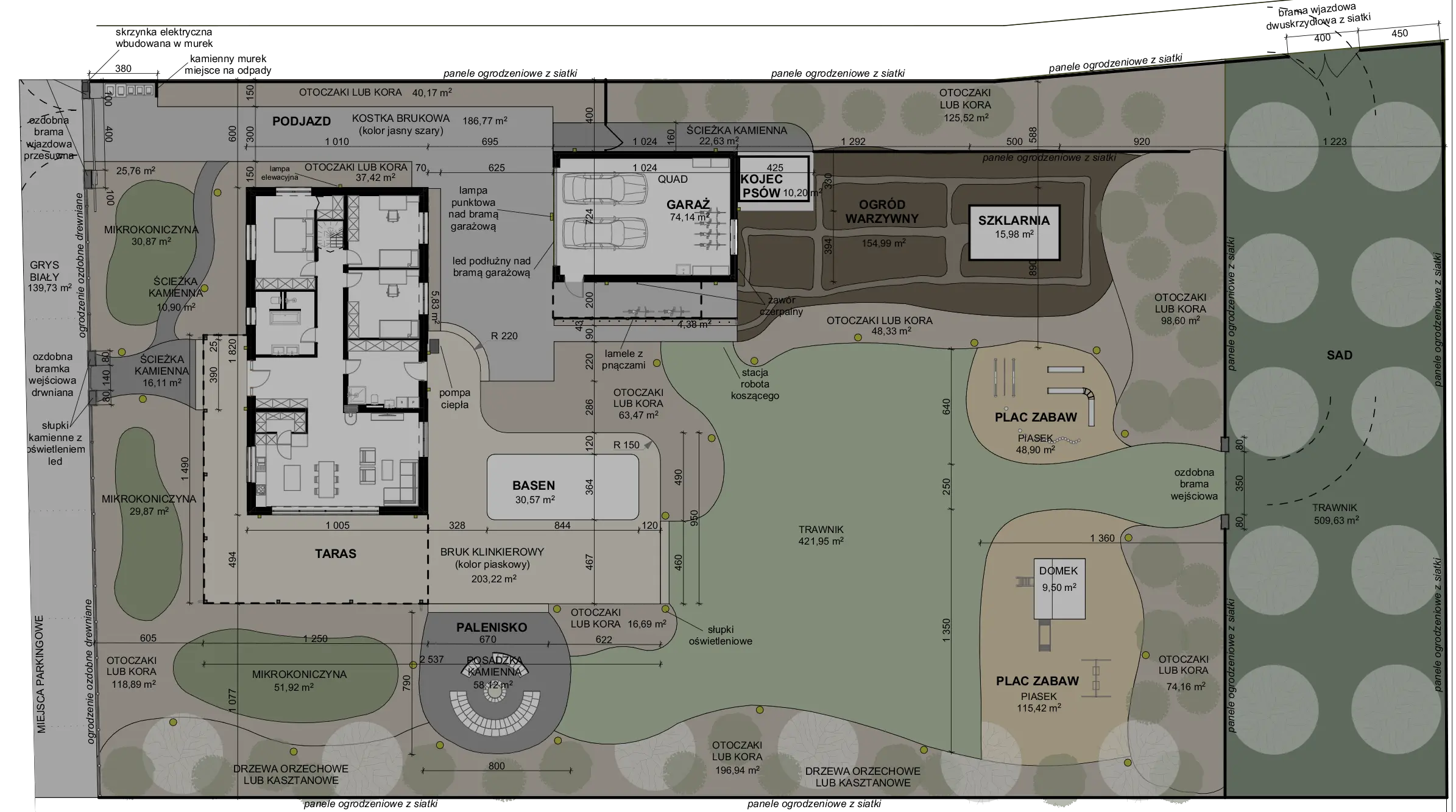 Projekt ogrodu premium