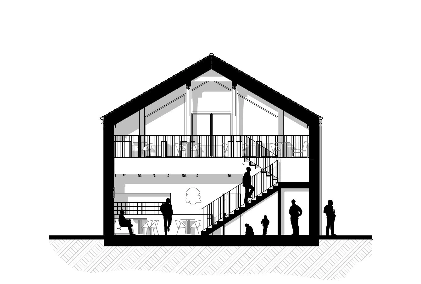 Bar sushi w Lesznie - rysunek