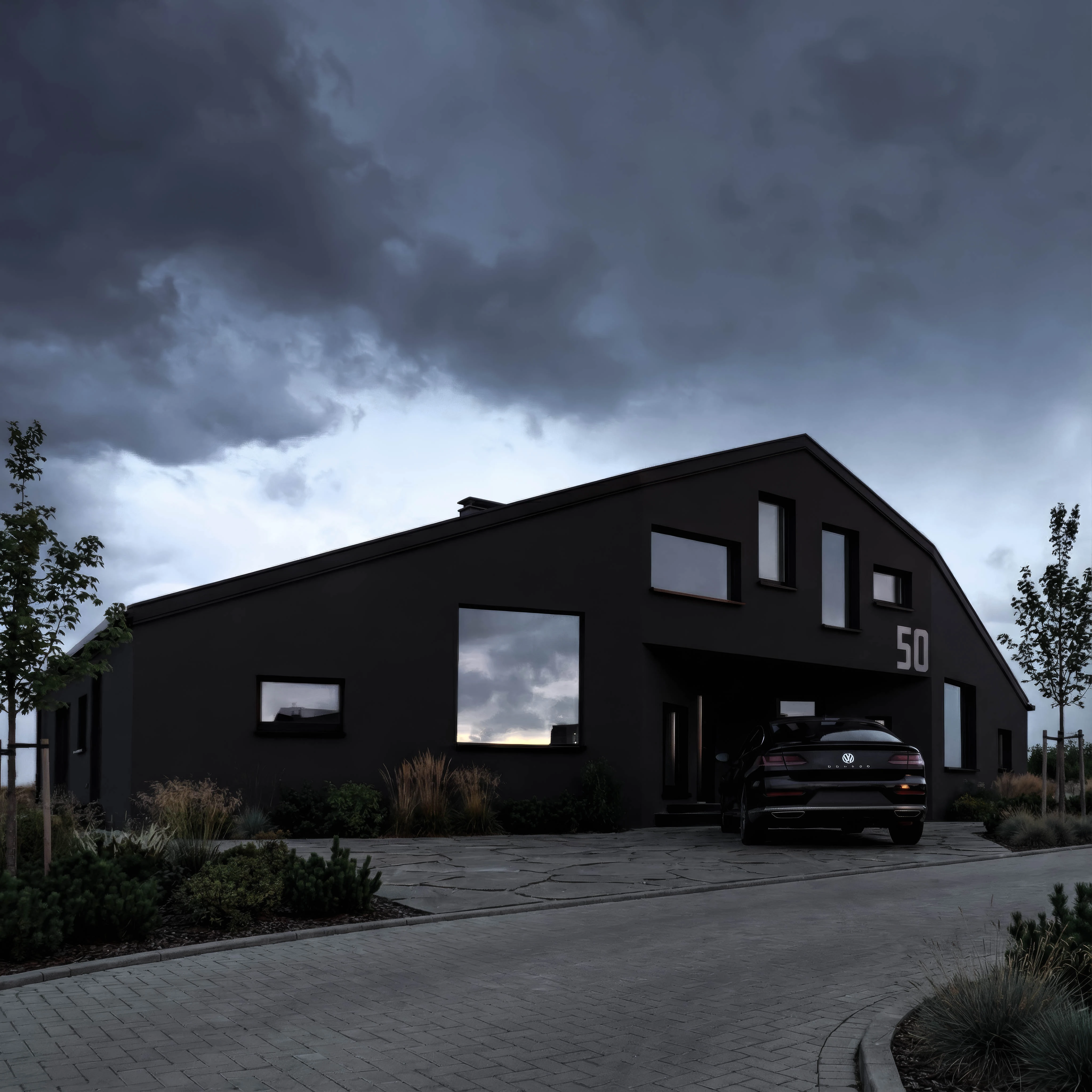 Czarny dom w Wilkowicach