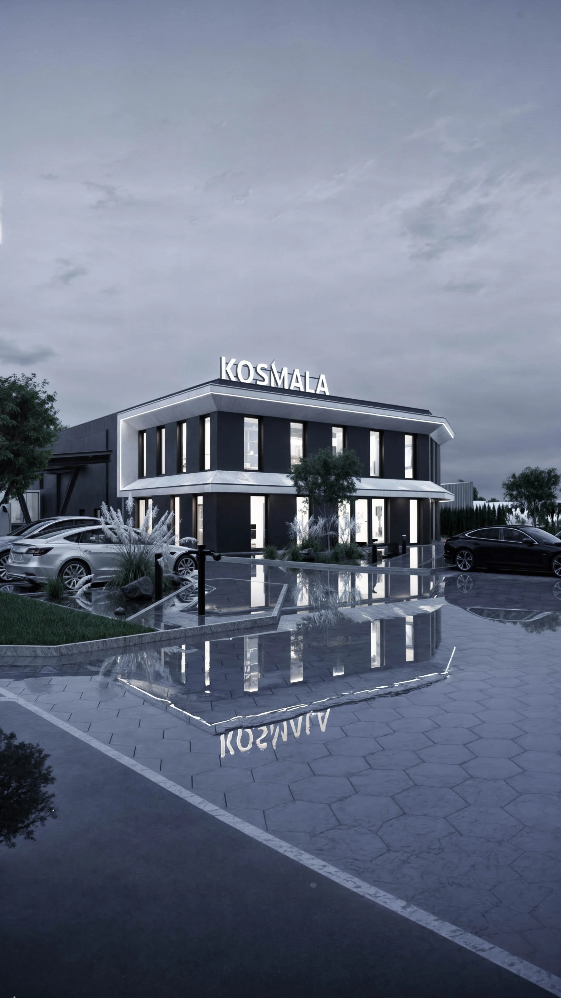 Budynek siedziby Kosmala Electric