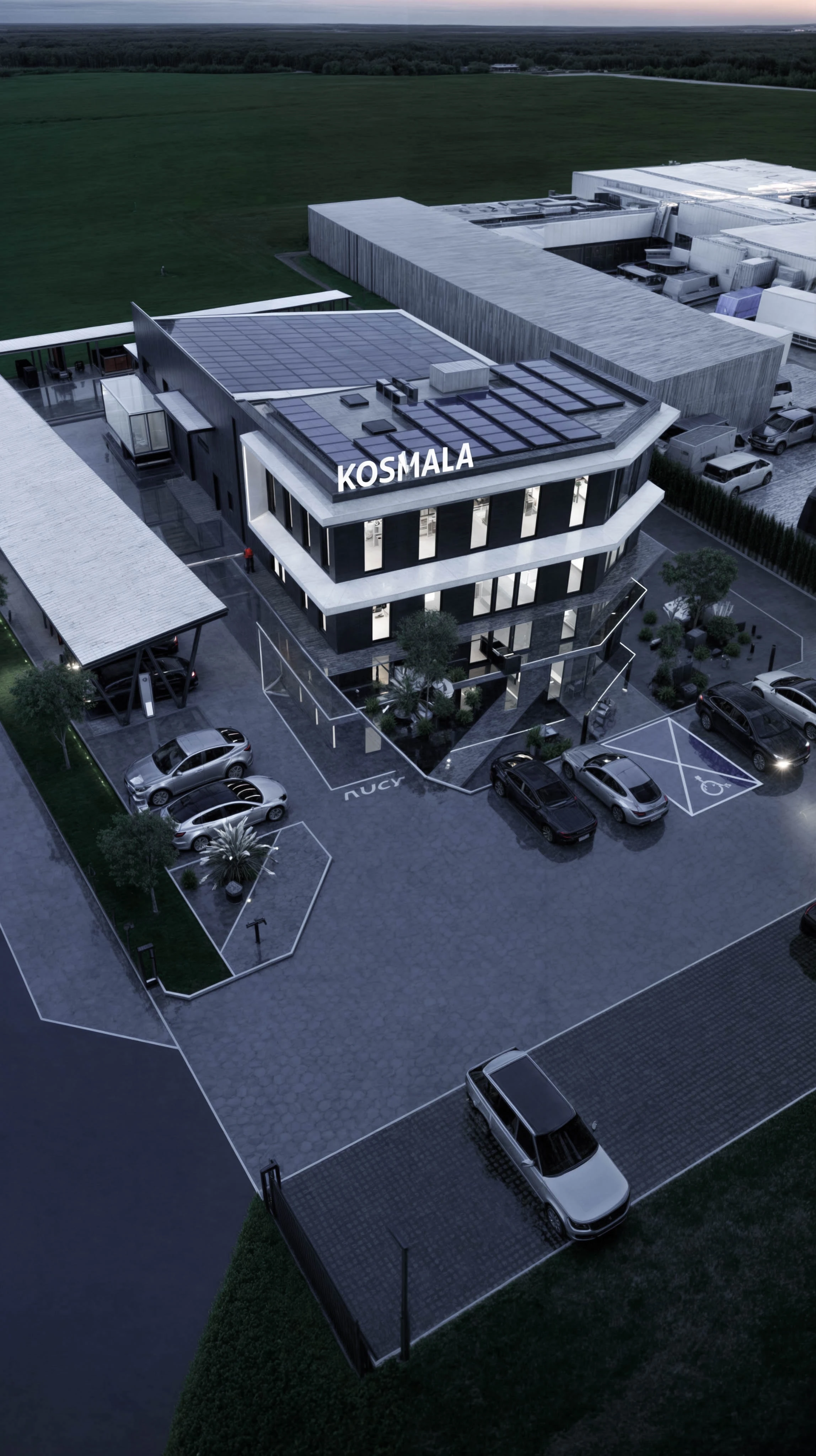 Budynek siedziby Kosmala Electric