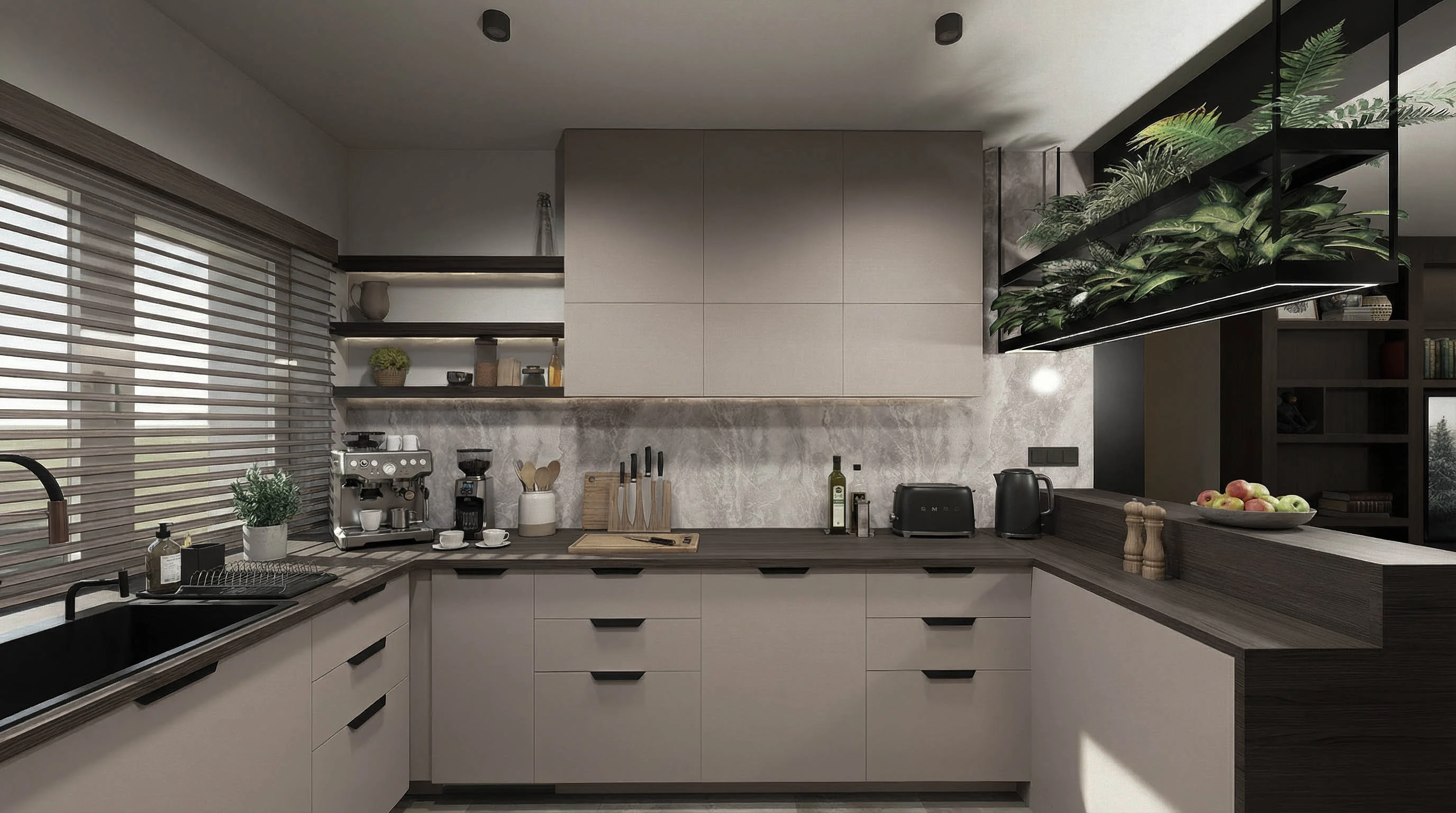 Dom z ukrytą biblioteką