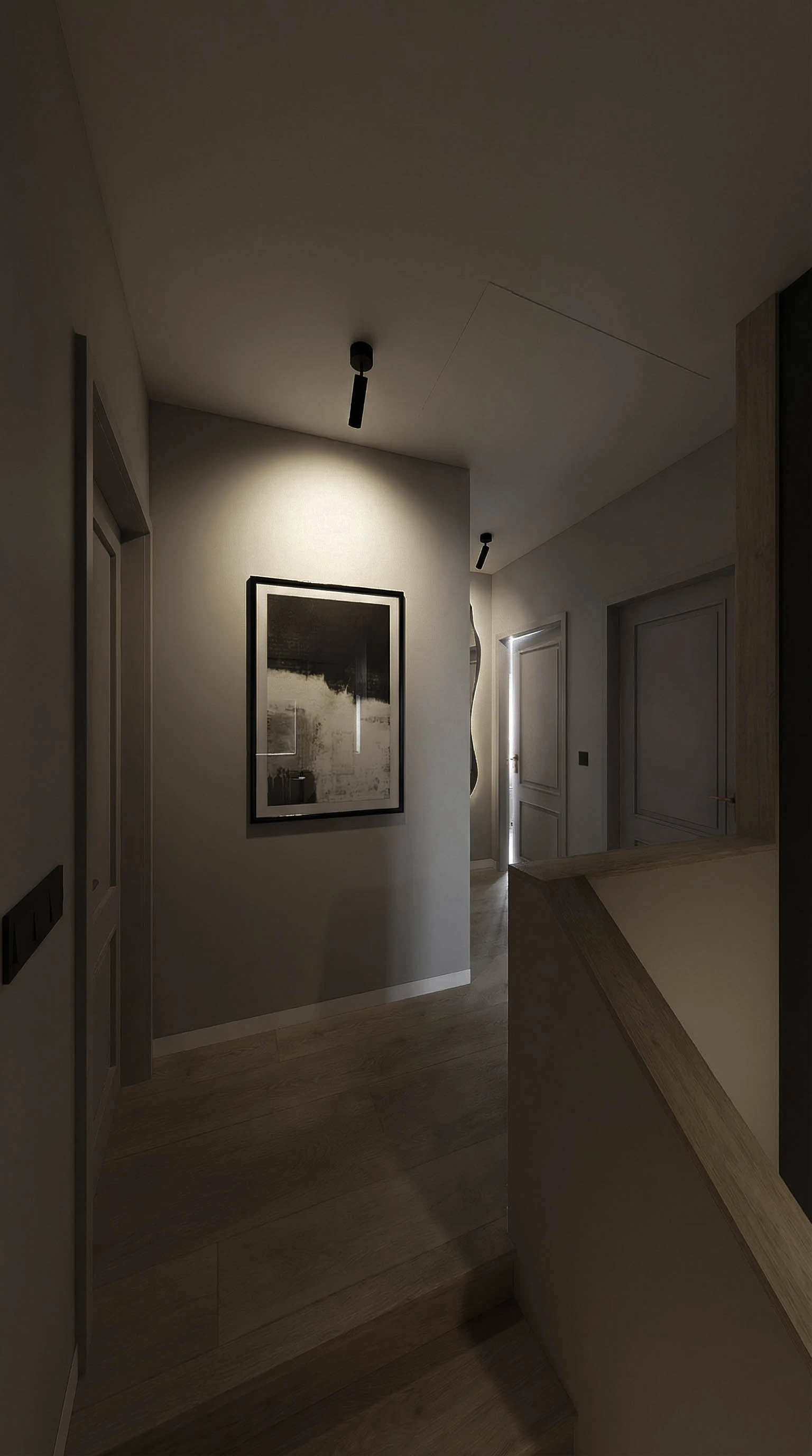 Dom z ukrytą biblioteką