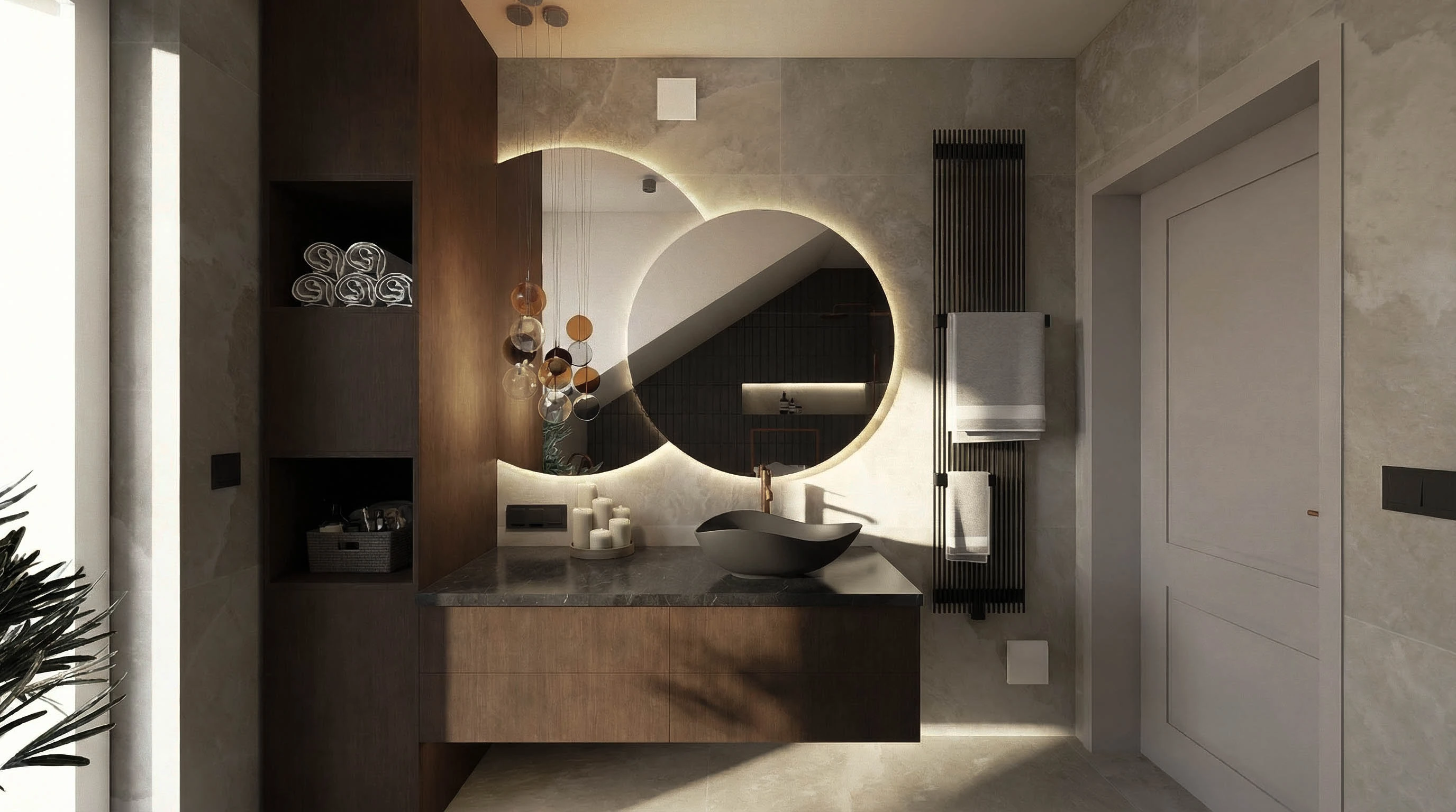 Dom z ukrytą biblioteką